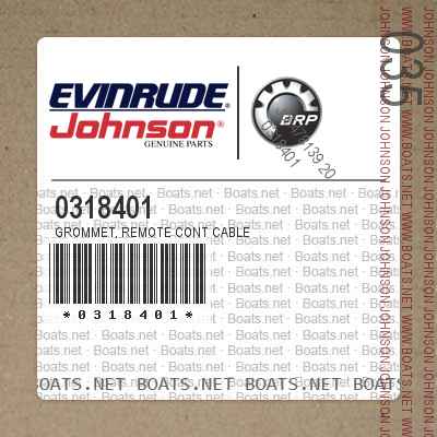 0318401 GROMMET, Remote cont cable