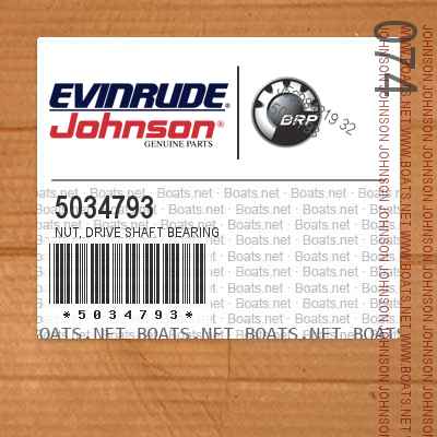 5034793 NUT, DRIVE SHAFT BEARING