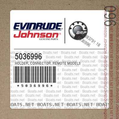 5036996 HOLDER, Connector. Remote models