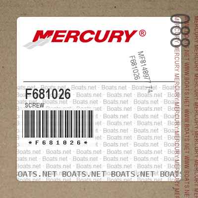 F681026 SCREW