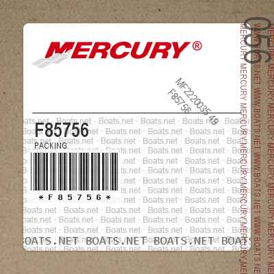 F85756 PACKING