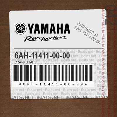 6AH-11411-00-00 CRANKSHAFT