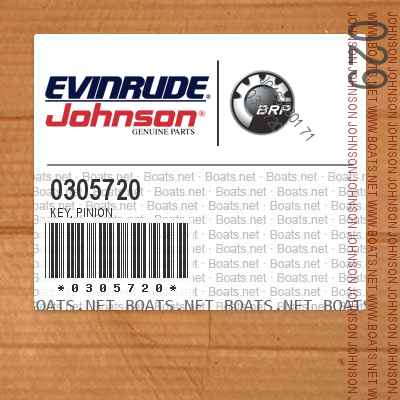 0305720 KEY, Pinion