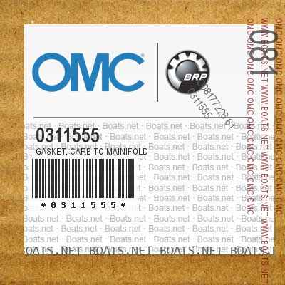 0311555 GASKET, carb to mainifold