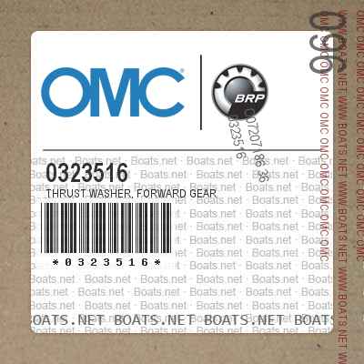 0323516 THRUST WASHER, Forward gear