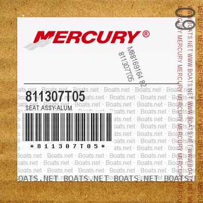 811307T05 SEAT ASSY-ALUM