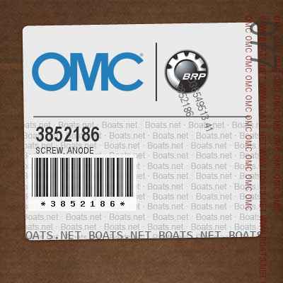 3852186 SCREW, Anode