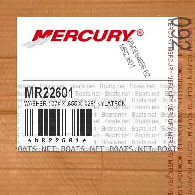 MR22601 WASHER (.378 x .655 x .026) Nylatron