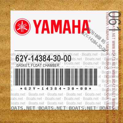 62Y-14384-30-00 .GASKET, FLOAT CHAMBER