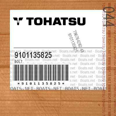 9101135825 Superseded by 9101035825 - BOLT