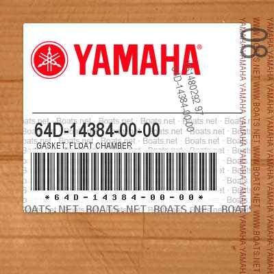64D-14384-00-00 .GASKET, FLOAT CHAMBER