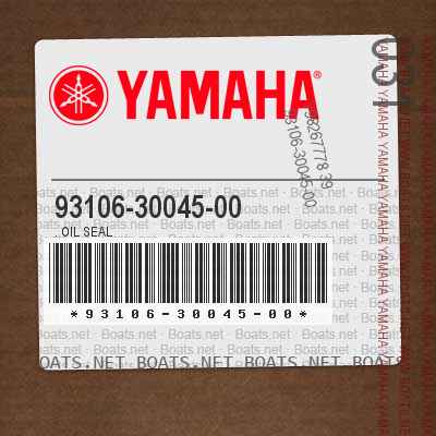 93106-30045-00 . Oil Seal