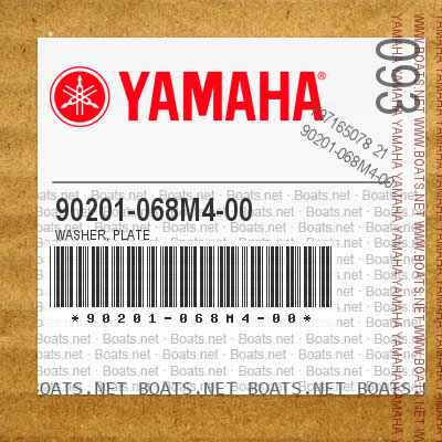 90201-068M4-00 Washer, Plate