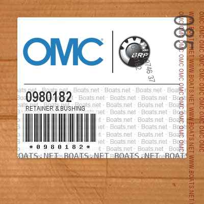 0980182 RETAINER & BUSHING