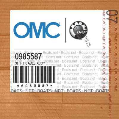 0985587 SHIFT CABLE ASSY