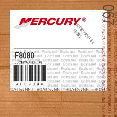 F8080 LOCKWASHER (#8)