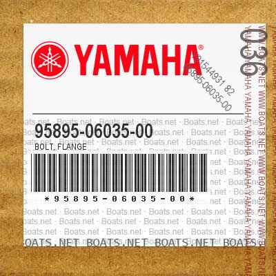 95895-06035-00 BOLT, FLANGE