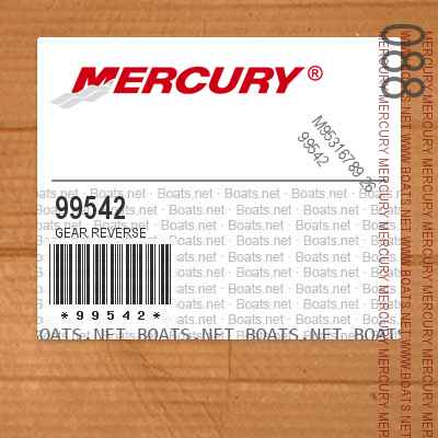 99542 GEAR Reverse