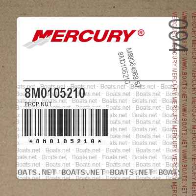 8M0105210 PROP NUT