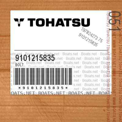 9101215835 Superseded by 9161240835 - BOLT