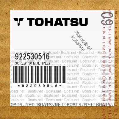 922530516 SCREW (10 MULTIPLE)