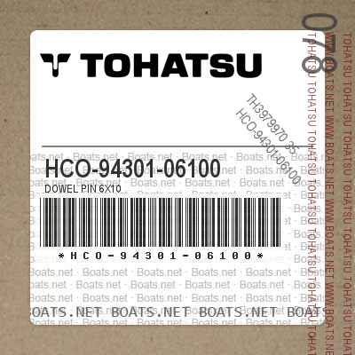 HCO-94301-06100 DOWEL PIN 6X10