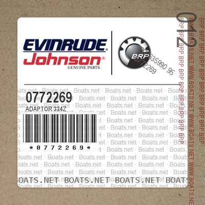 0772269 ADAPTOR 334Z