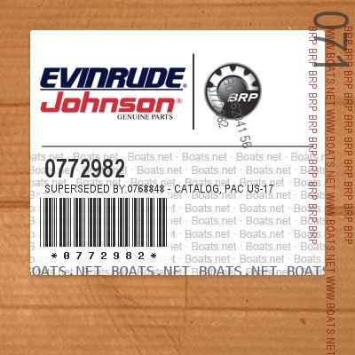 0772982 Superseded by 0768848 - CATALOG, PAC US-17
