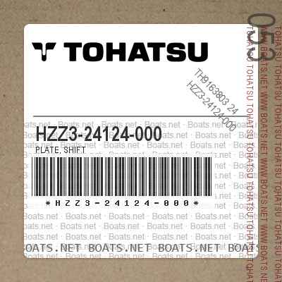 HZZ3-24124-000 PLATE, SHIFT