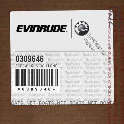0309646 SCREW, 15/16 inch long