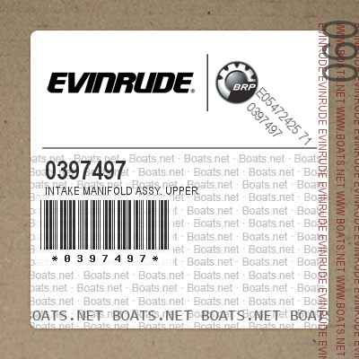 0397497 INTAKE MANIFOLD ASSY. Upper