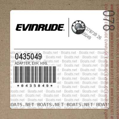 0435049 ADAPTER, Exh. hsg.