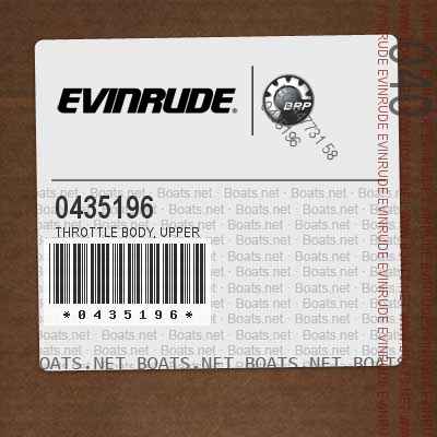 0435196 THROTTLE BODY, Upper