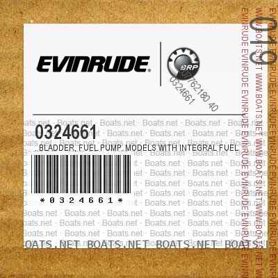 0324661 . BLADDER, Fuel pump. MODELS WITH INTEGRAL FUEL TANK Contents of Carburetor Repair Kit