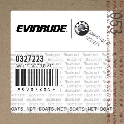 0327223 GASKET, Cover plate