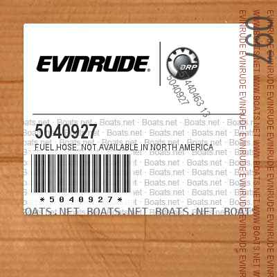 5040927 FUEL HOSE. Not available in North America
