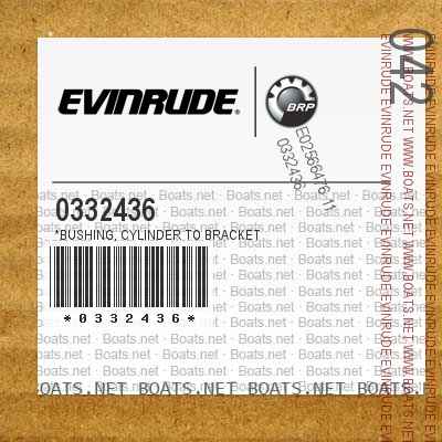 0332436 *BUSHING, Cylinder to bracket