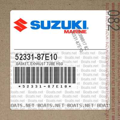 52331-87E10 .GASKET, EXHAUST TUBE HSG