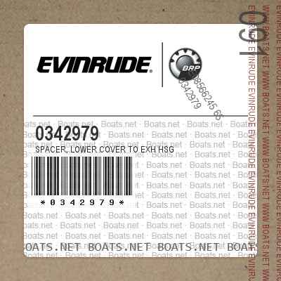 0342979 SPACER, Lower cover to exh hsg