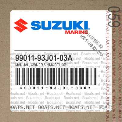 99011-93J01-03A MANUAL, OWNER'S *{MODEL:05}*