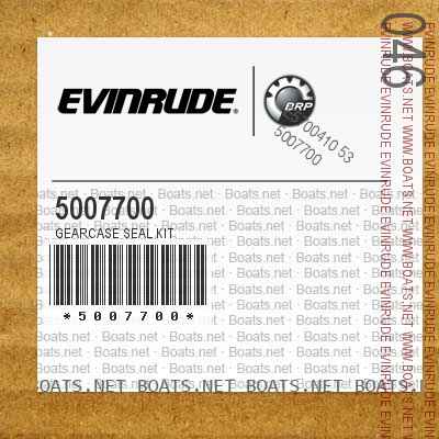 5007700 GEARCASE SEAL KIT