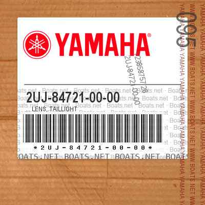 2UJ-84721-00-00 . . Lens, Taillight
