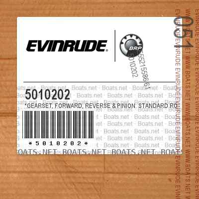 5010202 *GEARSET, Forward, reverse & pinion. STANDARD Rotation, ratio 12:26 (0.46) (2.16:1)