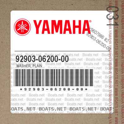 92903-06200-00 .Washer, Plain