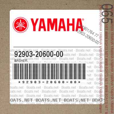 92903-20600-00 Washer