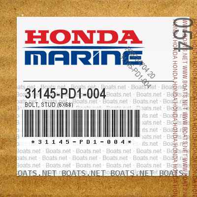 31145-PD1-004 BOLT, STUD (6X68)