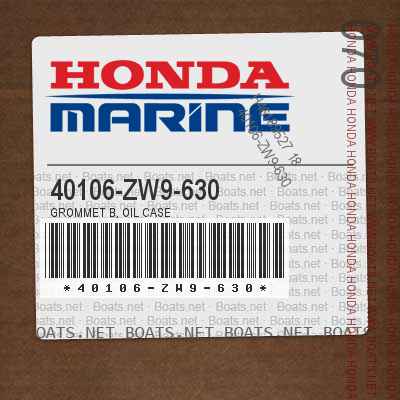 40106-ZW9-630 GROMMET B, OIL CASE