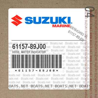 61157-89J00 HOSE, WATER INDICATOR