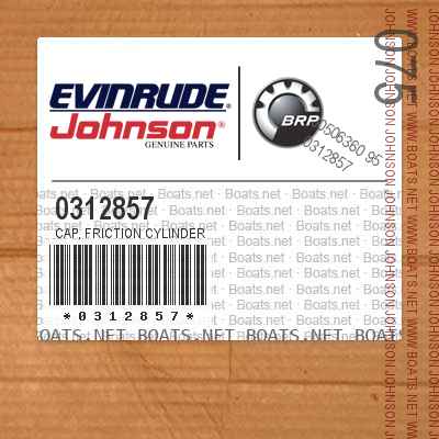 0312857 CAP, Friction cylinder
