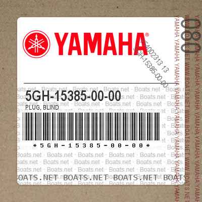 5GH-15385-00-00 Plug, Blind
